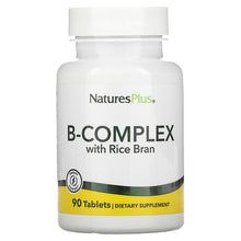 Load image into Gallery viewer, NaturesPlus, B-Complex with Rice Bran, 90 Tablets