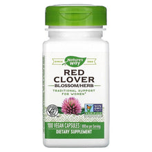 Load image into Gallery viewer, Nature&#39;s Way Red Clover Blossom &amp; Herb 400 mg 100 Capsules
