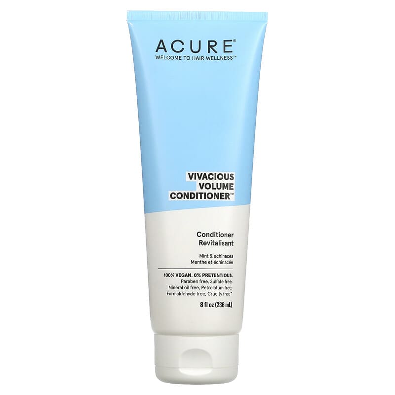 ACURE, Vivacious Volume Conditioner, Mint & Echinacea, 8 fl oz (236 ml)