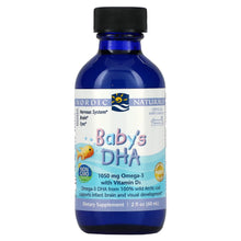 Load image into Gallery viewer, Nordic Naturals, Baby DHA, with Vitamin D3, 60 ml 2 fl oz