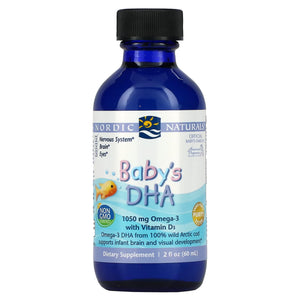 Nordic Naturals, Baby DHA, with Vitamin D3, 60 ml 2 fl oz