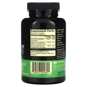 Optimum Nutrition, Zinc Magnesium Aspartate, 90 Capsules