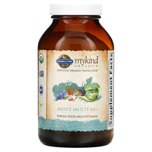 Load image into Gallery viewer, Garden of Life, MyKind Organics, Men&#39;s Multi 40+, 120 Vegan Tablets