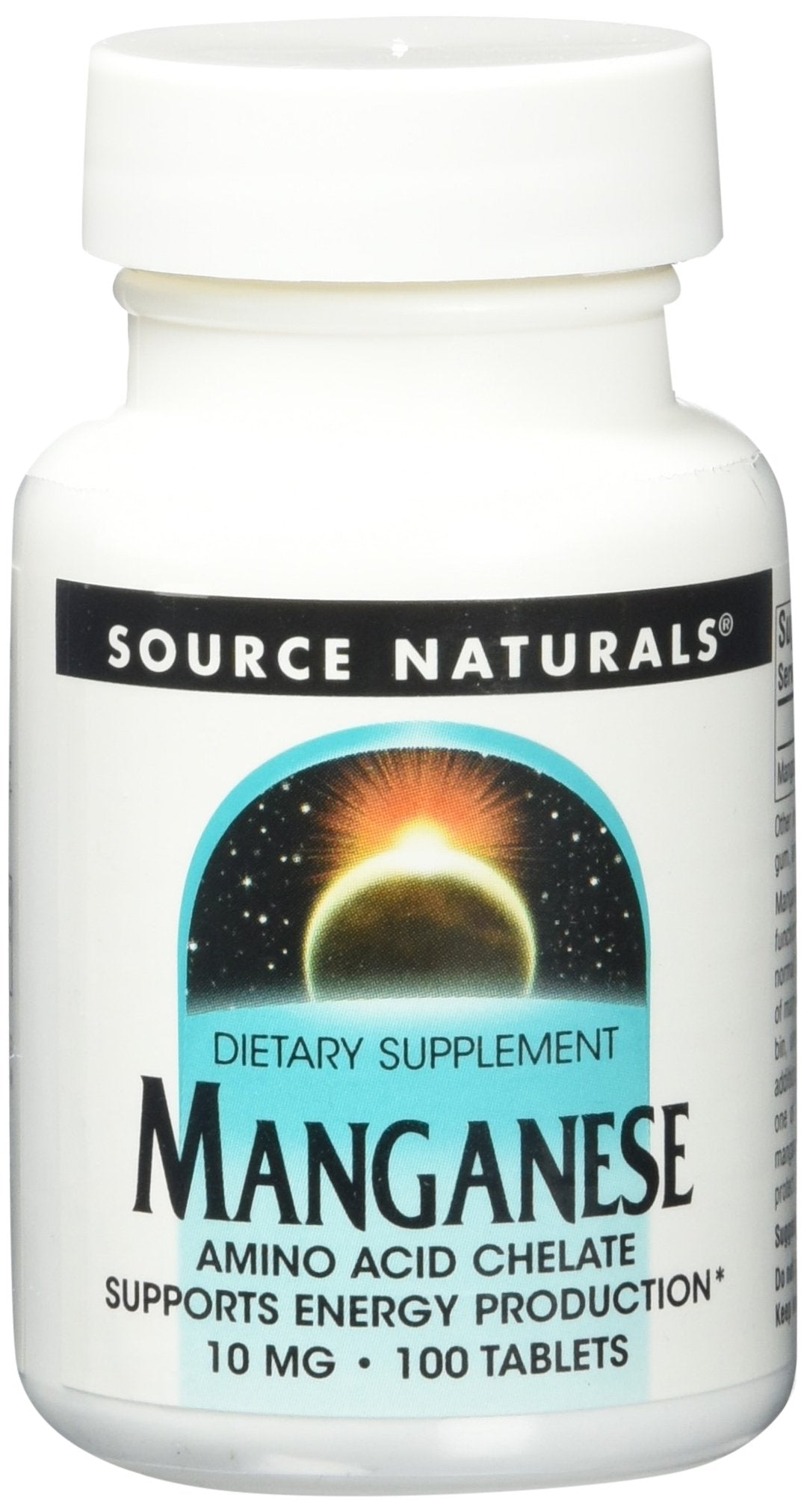 Source Naturals, Manganese, 10 mg 100 Tablets