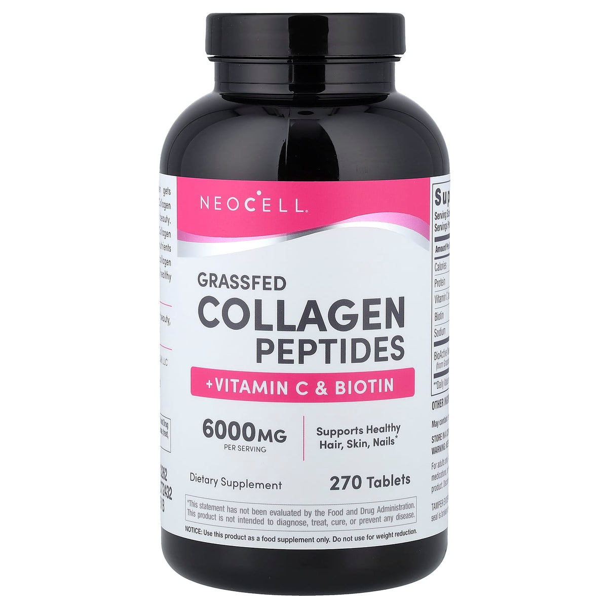 NeoCell, Super Collagen, + Vitamin C & Biotin, 270 Tablets