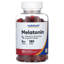 Load image into Gallery viewer, Nutricost, Melatonin, Strawberry gummies