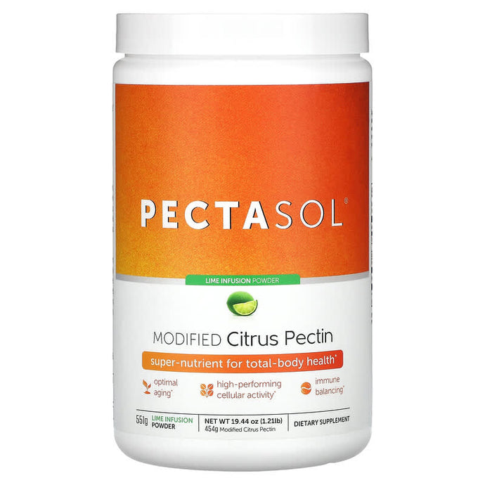 Econugenics, PectaSol, Modified Citrus Pectin, Lime Infusion 454g