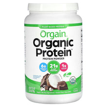 Load image into Gallery viewer, Orgain, Organic Protein Powder, Plant Based, Chocolate Coconut, 32.4 oz (920 g)