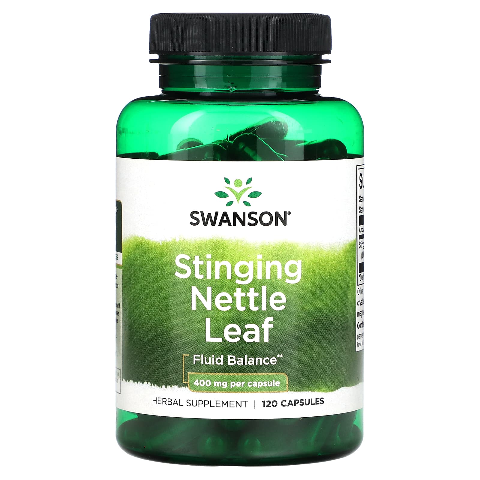 Swanson Premium Stinging Nettle Leaf 400mg 120 Capsules
