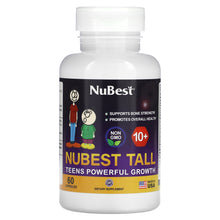 Load image into Gallery viewer, NuBest, Tall 10+, Teens Powerful Growth, 60 Capsules