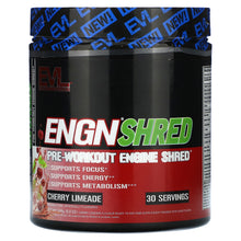 Load image into Gallery viewer, EVLution Nutrition, ENGN Shred, Pre-Workout Engine Shred, Cherry Limeade, 8.8 oz (249 g)