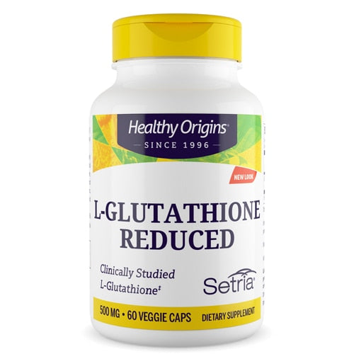 Healthy Origins Setria L-Glutathione 500mg 60CAPS