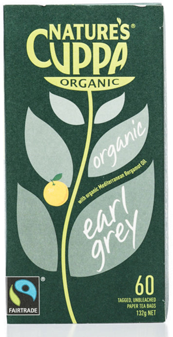 Nature's Cuppa Earl Grey Tea 132g x 60 Tea Bags