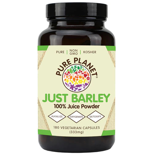 Pure Planet Just Barley® -- 180 Vegetarian Capsules