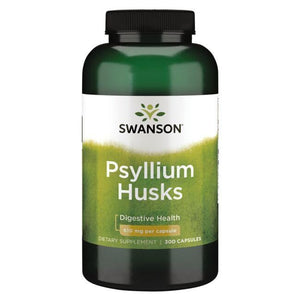 Swanson Premium Psyllium Husks 610mg 100 Capsules