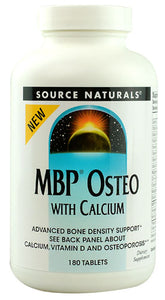 Source Naturals MBP® Osteo with Calcium -- 180 Tablets