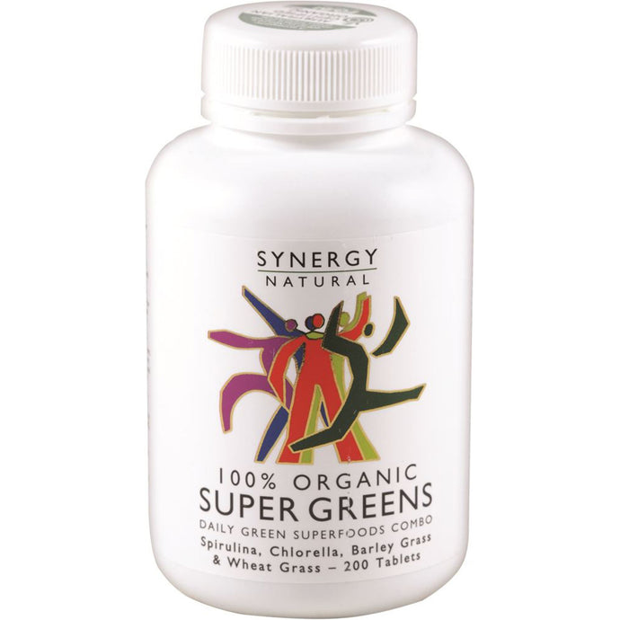 Synergy Natural Super Greens Organic 200t