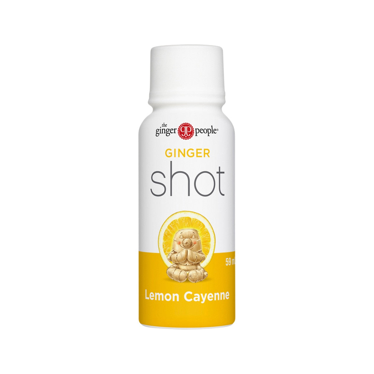 The Ginger People Ginger Shot Lemon Cayenne 59ml x 12