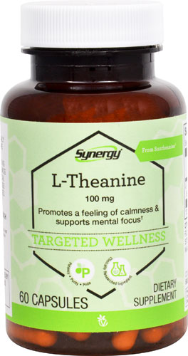 Vitacost-Synergy L-Theanine from Suntheanine® -- 100 mg - 60 Capsules