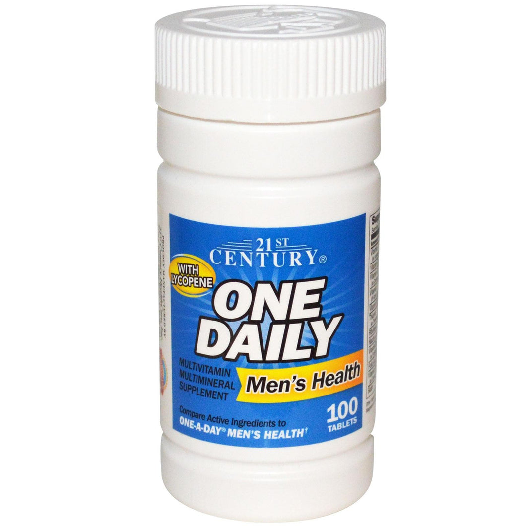 Buy 21st Century Healthcare One Daily Men's Daily 100 Tablets Online - Megavitamins Online Supplements Store Australia