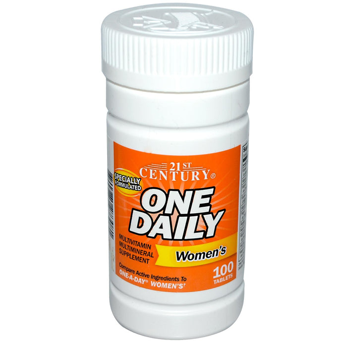 Buy 21st Century Healthcare One Daily Women's 100 Tablets Online - Megavitamins Online Supplements Store Australia