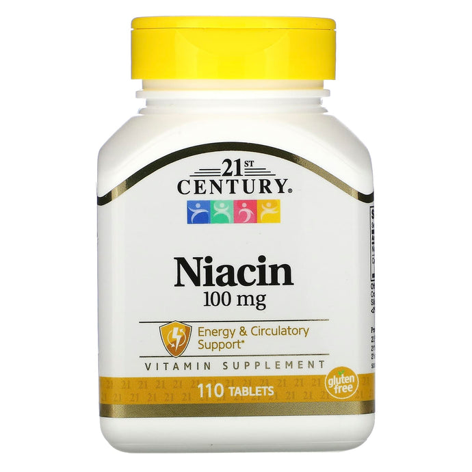 Buy 21st Century, Niacin, 100 mg, 110 Tablets