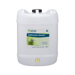 Buy Abode Bathroom Cleaner Rosemary & Mint 20L Drum With Tap Online - Megavitamins Online Supplements Store Australia