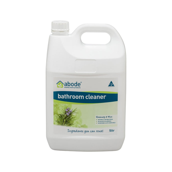 Buy Abode Bathroom Cleaner Rosemary & Mint 5L Online - Megavitamins Online Supplements Store Australia