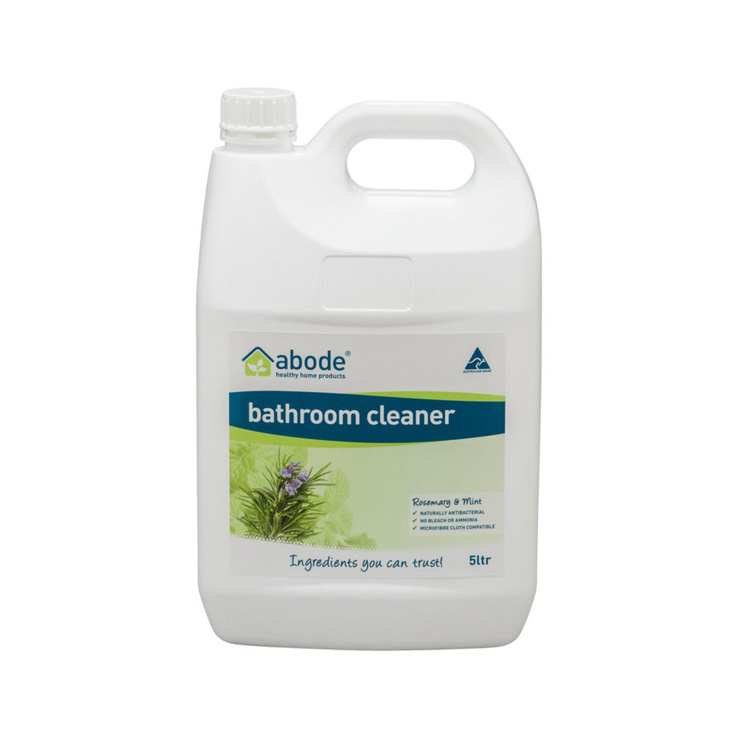 Buy Abode Bathroom Cleaner Rosemary & Mint 5L Online - Megavitamins Online Supplements Store Australia