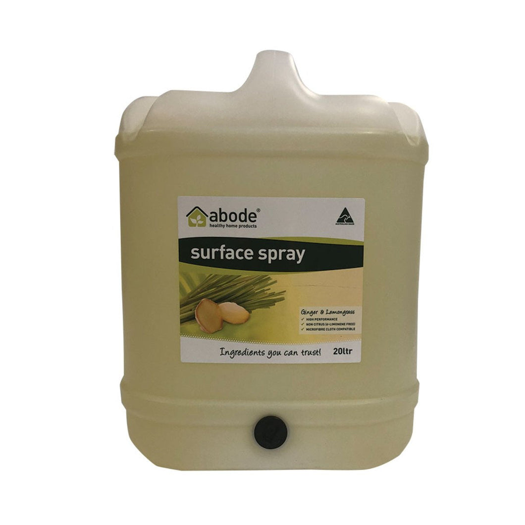 Buy Abode Dish Liquid Concentrate Ginger & Lemongrass 20L Drum With Tap Online - Megavitamins Online Supplements Store Australia