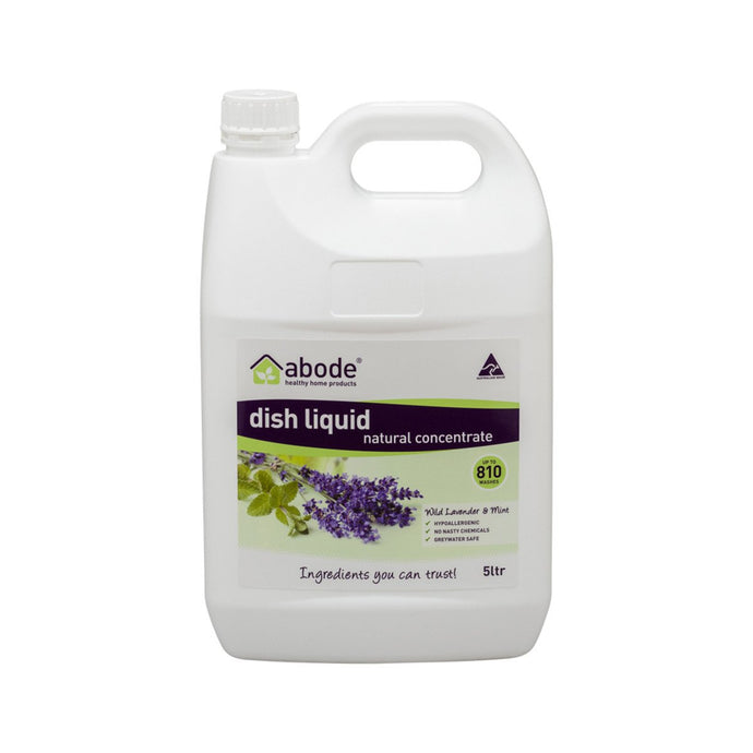 Buy Abode Dish Liquid Concentrate Wild Lavender & Mint 4L Online - Megavitamins Online Supplements Store Australia