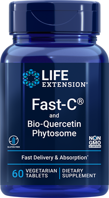Life Extension Fast-C and Bio-Quercetin Phytosome 60 capsules