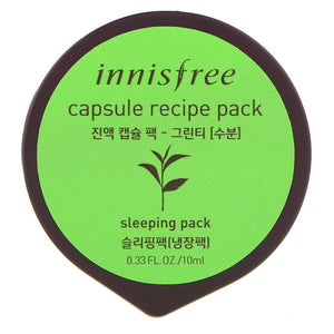 Innisfree Capsule Recipe Pack Green Tea 0.33 fl oz (10ml)