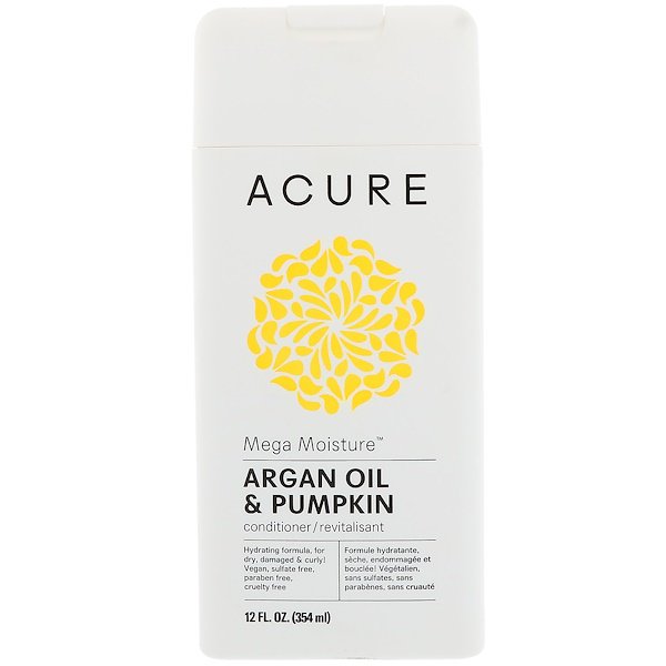 Acure Mega Moisture Conditioner Argan Oil & Pumpkin 12 fl oz (354ml)