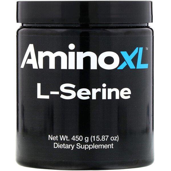 AminoXL L-Serine Unflavored Powder 15.87 oz (450g)