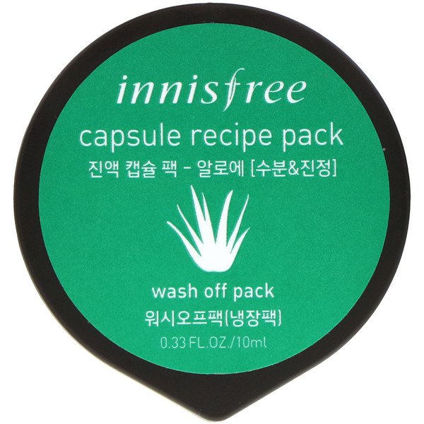 Innisfree Capsule Recipe Pack Aloe 0.33 fl oz (10ml)