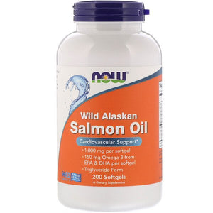 Now Foods Wild Alaskan Salmon Oil 200 Softgels