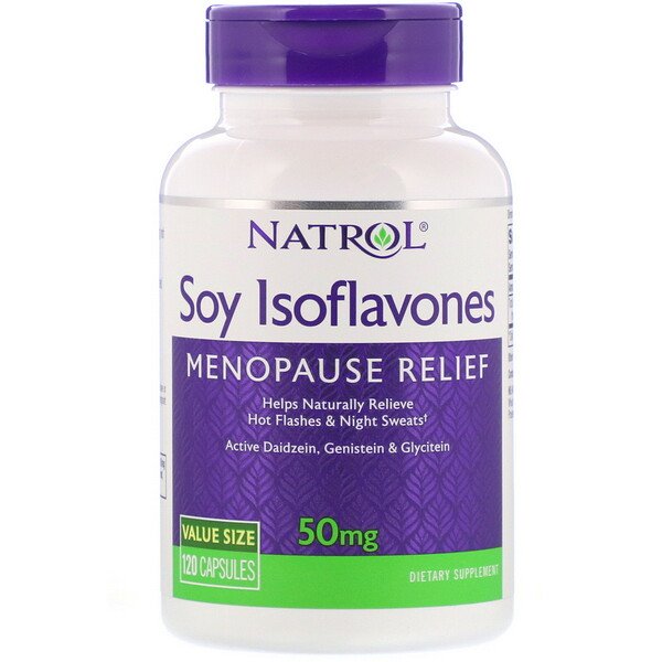 Natrol Soy Isoflavones 50mg 120 Capsules
