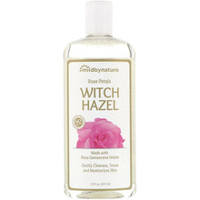 Load image into Gallery viewer, Mild By Nature Witch Hazel Rose Petal Alcohol-Free 12 fl oz (355ml)