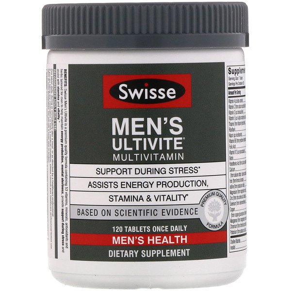 Swisse Men's Ultivite Multivitamin 120 Tablets