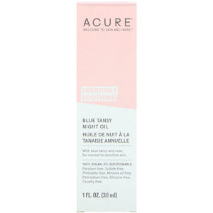Acure Seriously Soothing Blue Tansy Night Oil 1 fl oz (30ml)