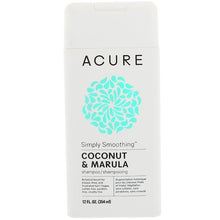 Load image into Gallery viewer, Acure Simply Smoothing Shampoo Coconut &amp; Marula 12 fl oz (354ml)