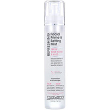 Load image into Gallery viewer, Giovanni Refreshing Facial Prime &amp; Setting Mist Fresh Rose Water &amp; Aloe 5 fl oz (147ml)