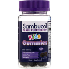 Load image into Gallery viewer, Sambucol Black Elderberry Kids Gummies 30 Gummies
