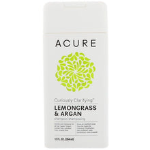 Load image into Gallery viewer, Acure Curiously Clarifying Shampoo Lemongrass &amp; Argan 12 fl oz (354ml)