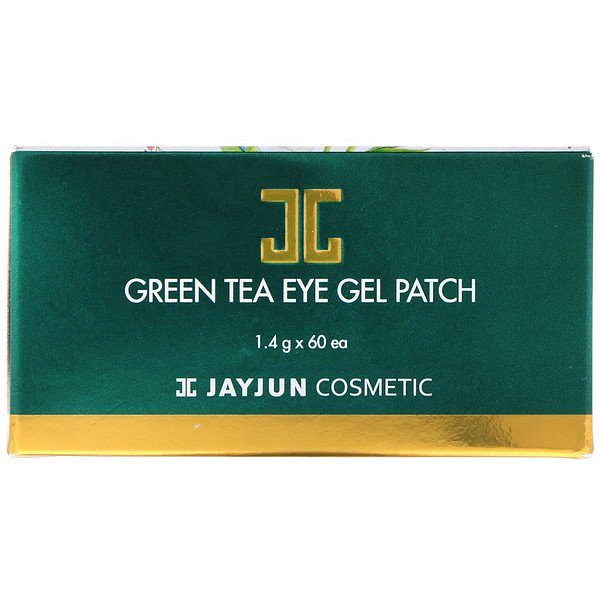 Jayjun Cosmetic Green Tea Eye Gel Patch 60 Patches 1.4 g Each