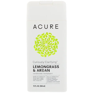 Acure Curiously Clarifying Conditioner Lemongrass & Argan 12 fl oz (354ml)