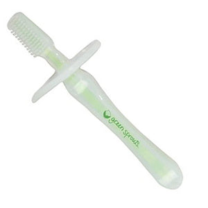 iPlay Inc., Green Sprouts Baby Silicon Toothbrush 3-12 months