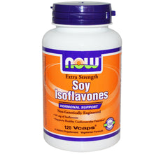 Load image into Gallery viewer, Now Foods Soy Isoflavones Extra Strength 120 Vcaps - Supplement