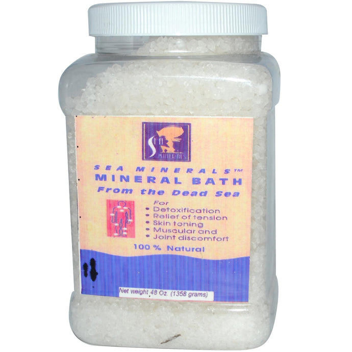 Sea Minerals, Mineral Bath Salts (1358gm)